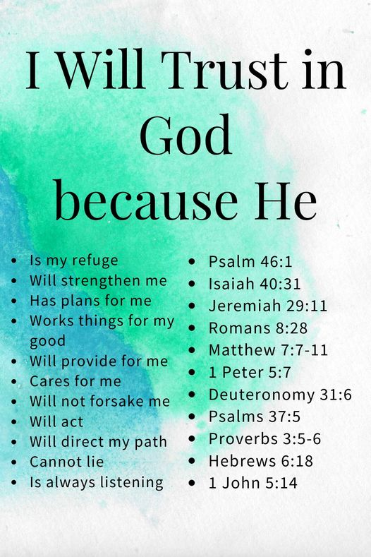 Why You Can Trust God – Christian Writer